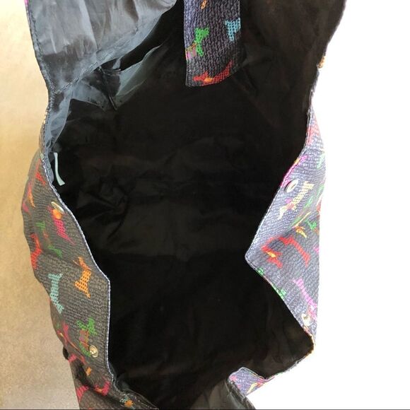 NWOT Extra Large Tote Puppy Print Tote Bag - Picture 6 of 14